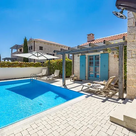 Stone Zorritta With A Pool And A Beautiful Garden Ližnjan